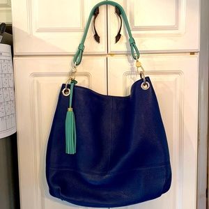 👛 Issac Mizrahi👛 Genuine Leather Handbag👛